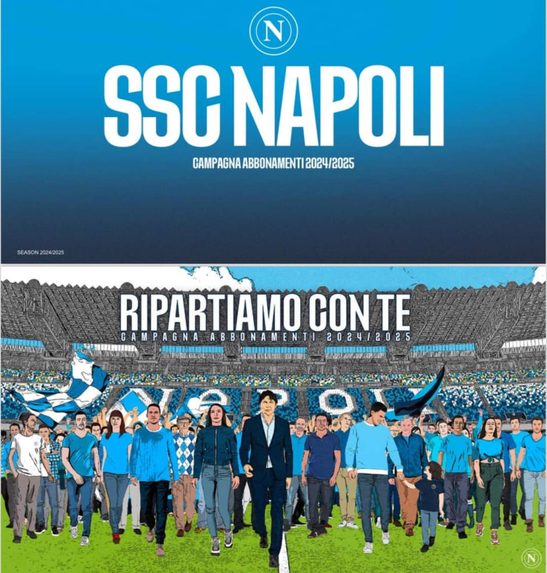 Abbonamento SSC Napoli Milano Azzurra