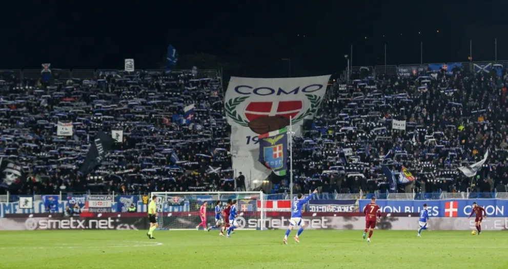 Settore Ospiti Como Napoli