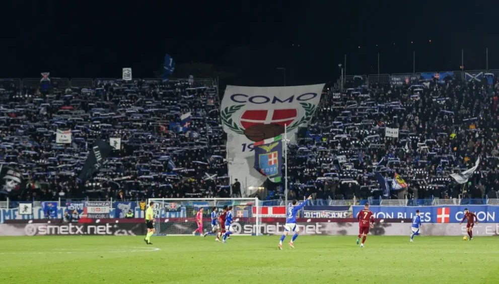 Settore Ospiti Como Napoli
