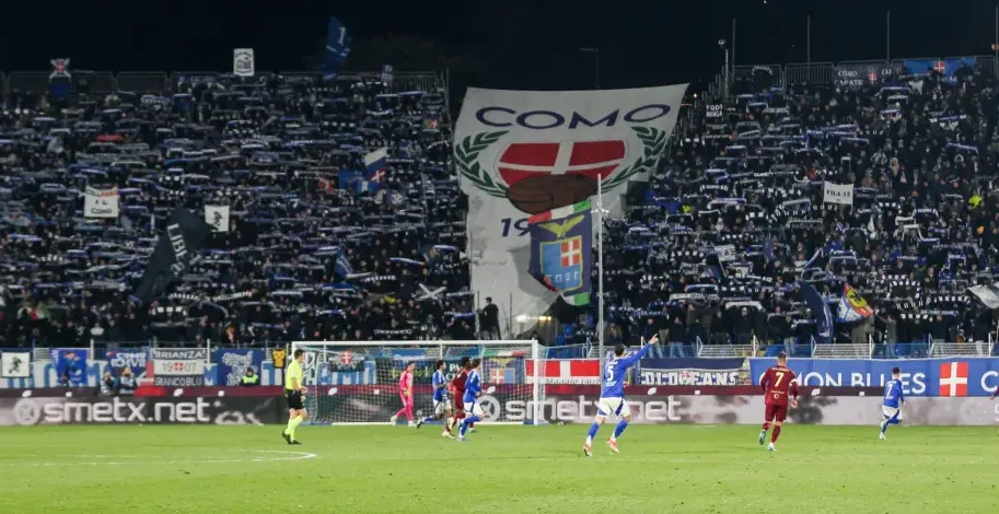 Settore Ospiti Como Napoli