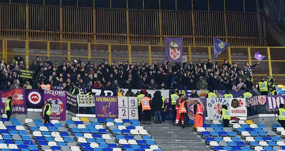 napoli fiorentina settore ospiti