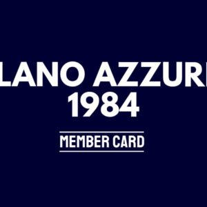 Tessera Annuale Milano Azzurra